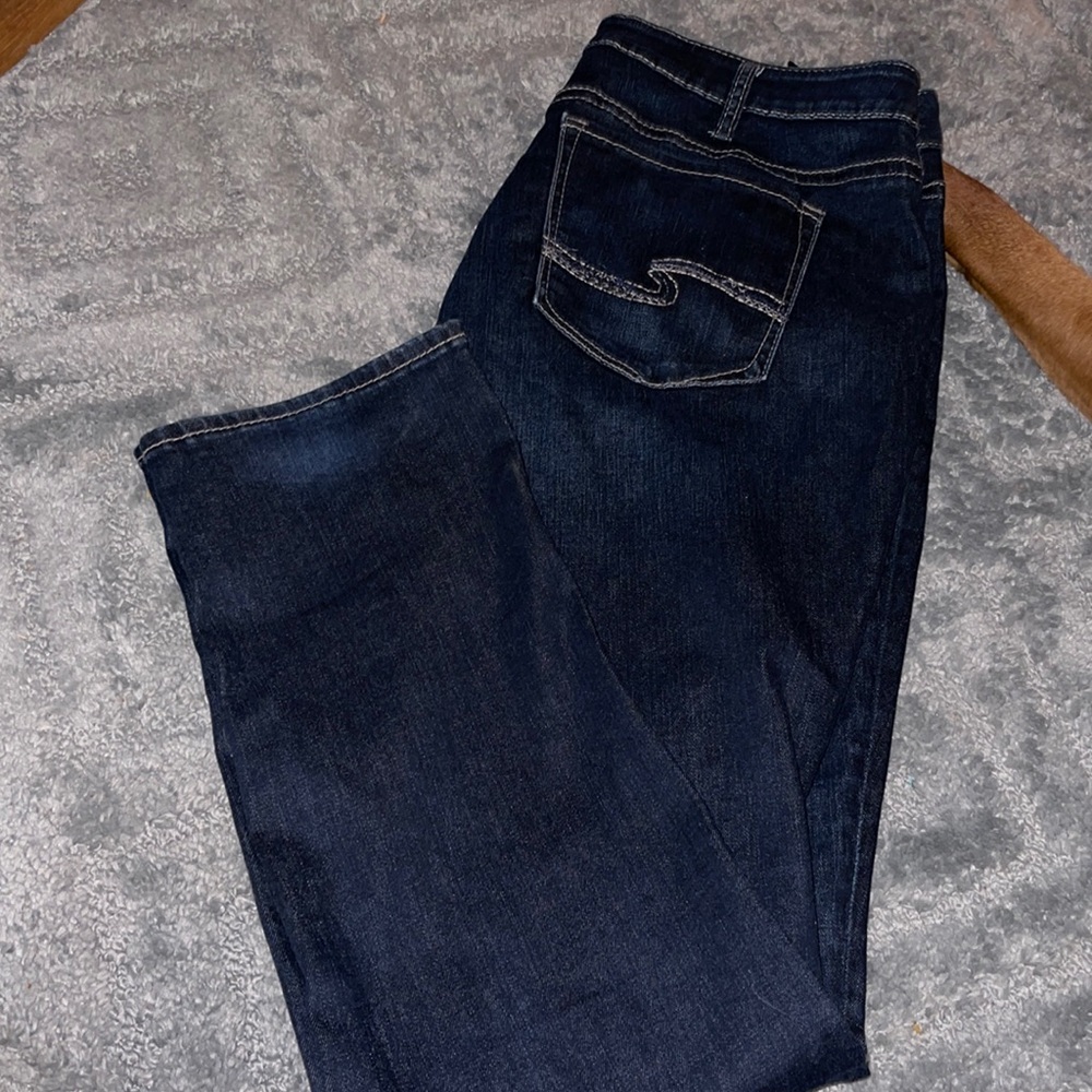 Silver jeans